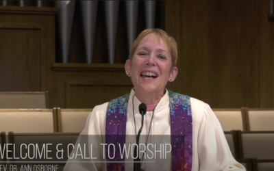 November 1, 2020 – Online Worship Service