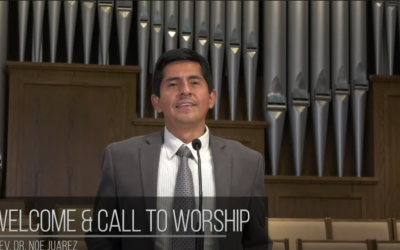 November 8, 2020 – Online Worship Service