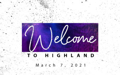 March 7, 2021 – Online Worship Service