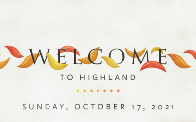October 17, 2021 – 9:30 AM Service Livestream