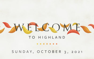 October 3, 2021 – 9:30 AM Service Livestream