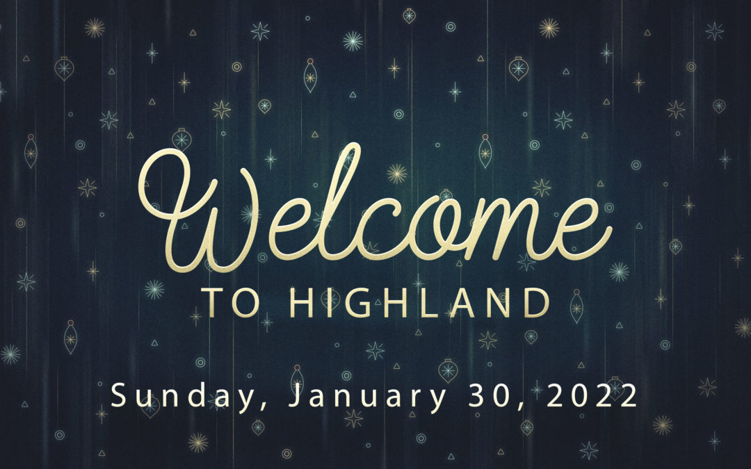 January 30, 2022 – 10:00 AM Service Livestream