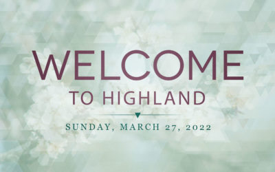 March 27, 2022 – 10:00 AM Service Livestream