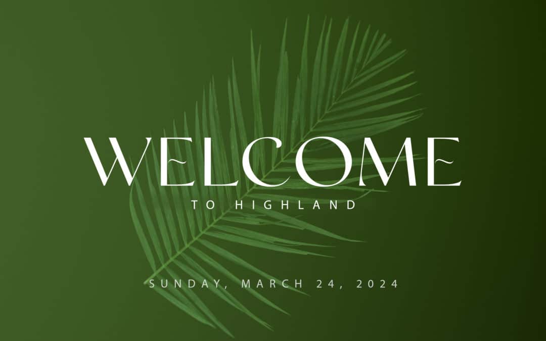 March 24, 2024 – 10:00 AM Service Livestream