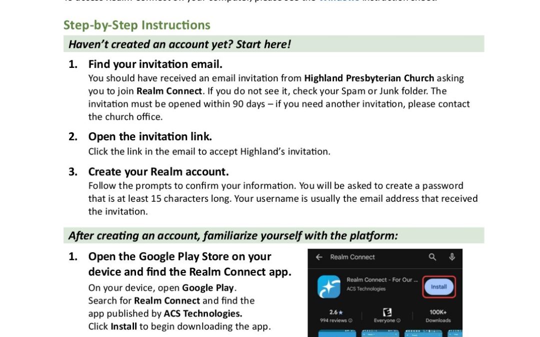 How to Join Realm Connect (Android)
