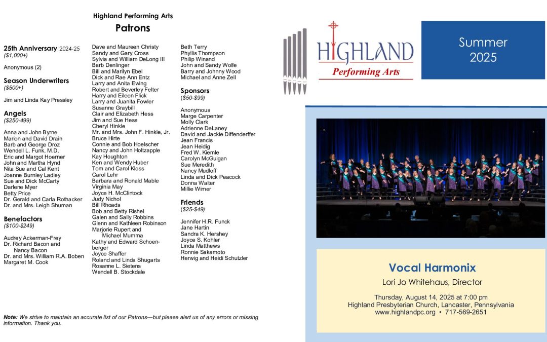 Vocal Harmonix 2025-08-06