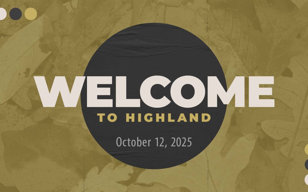 Welcome oct 12