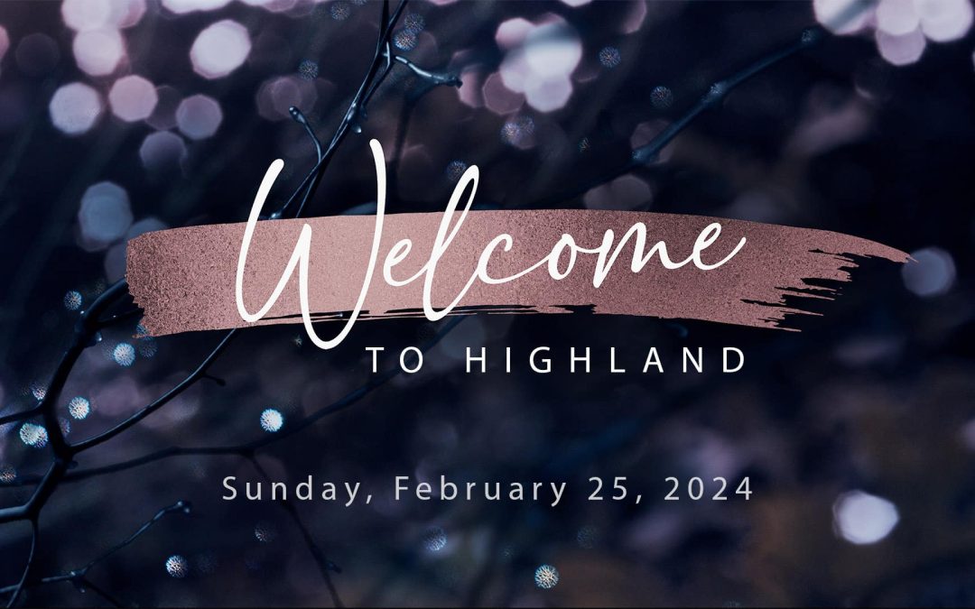 welcome feb 25