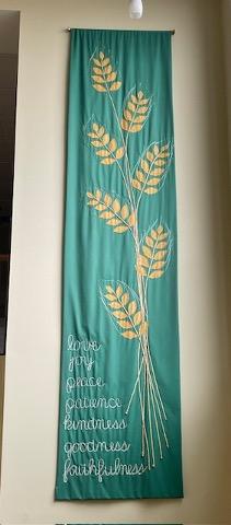 Large Hanging Banners: Fruits of the Spirit Banner