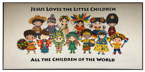 Jesus Loves the Little Children Mural