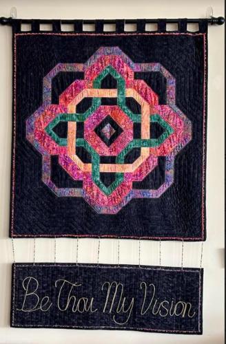 Be Thou My Vision Quilted Banner