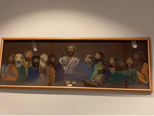 String Art of Last Supper