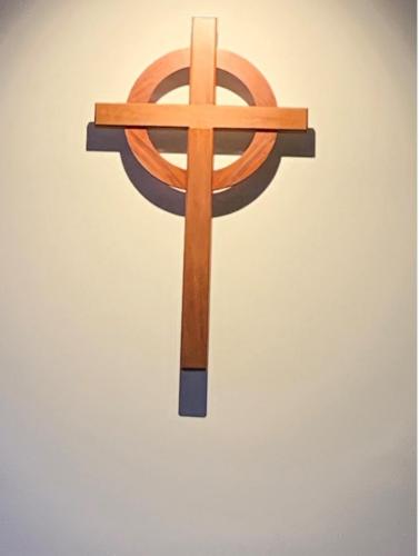 McClintock Chapel Celtic Wooden Cross